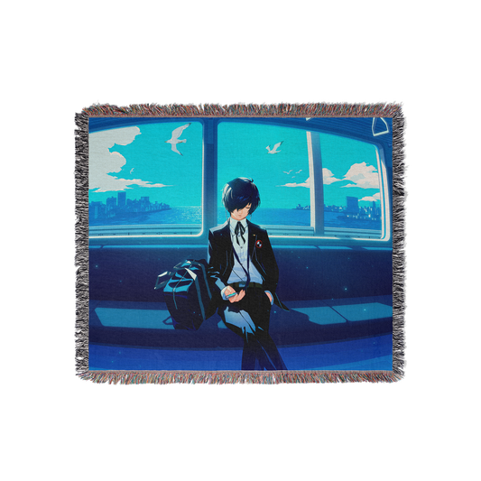 P3R Protagonist Woven Blanket